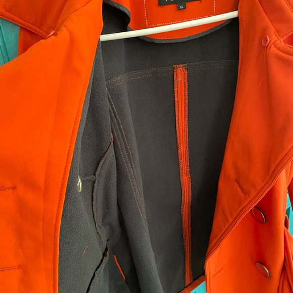 Orange Rue 21 Coat - Picture 4 of 5